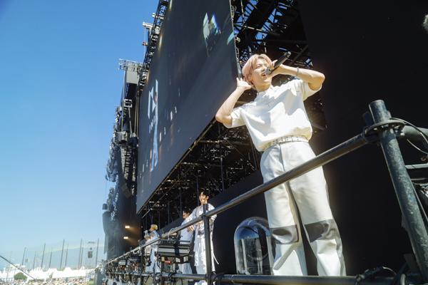 INI(アイエヌアイ)灼熱のメインステージでロッキン初パフォーマンス！『ROCK IN JAPAN FESTIVAL 2024』