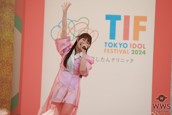 【写真特集】ももクロ・佐々木彩夏、「TIF2024」トップバッターで登場！会場から佐々木コールも轟く！＜TOKYO IDOL FESTIVAL 2024 supported by にしたんクリニック＞