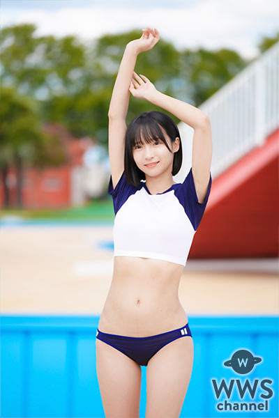 【写真特集】琴吹ゆず、かわいすぎるブルマ風水着でプール 撮影会に登場！ ＜近代麻雀水着祭FINAL＞