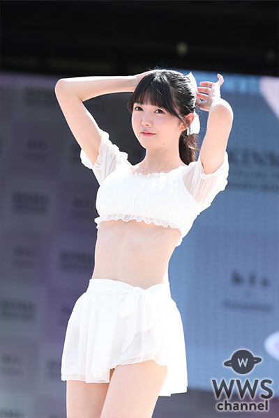 【写真特集】小野寺 梓、キュートでガーリーなシアー水着でランウェイに登場！ ＜近代麻雀水着祭FINAL＞