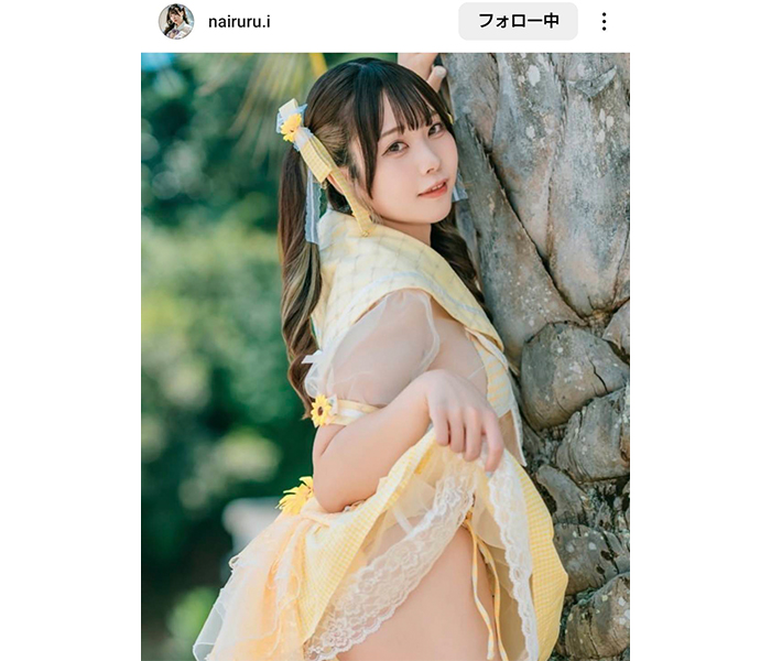 ないる、アイドル衣装からチラリ美太もも見せつけ！！