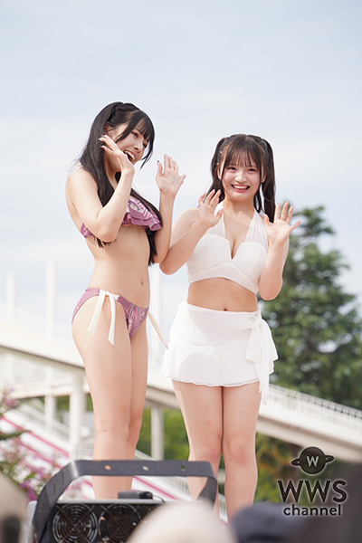 【写真特集】More Sisters ಇ・早川夢菜・早川聖菜、かわいすぎる水着でランウェイに登場！＜近代麻雀水着祭FINAL＞