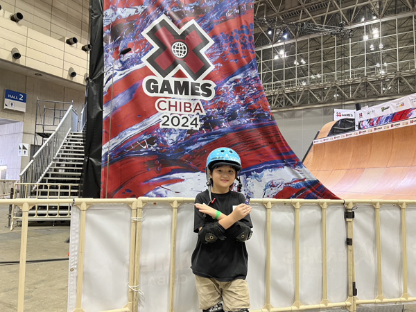 10歳の天才スケーター河上恵蒔、最年少で「X Games Chiba 2024」男子バート決勝に出場！「憧れのライダーと同じフィールドに立てて嬉しかった」