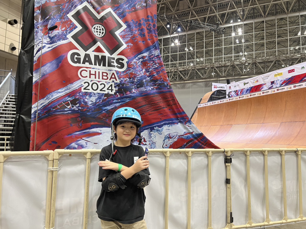 10歳の天才スケーター河上恵蒔、最年少で「X Games Chiba 2024」男子バート決勝に出場！「憧れのライダーと同じフィールドに立てて嬉しかった」