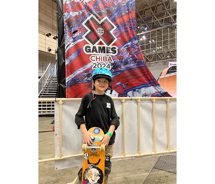 10歳の天才スケーター河上恵蒔、最年少で「X Games Chiba 2024」男子バート決勝に出場！「憧れのライダーと同じフィールドに立てて嬉しかった」