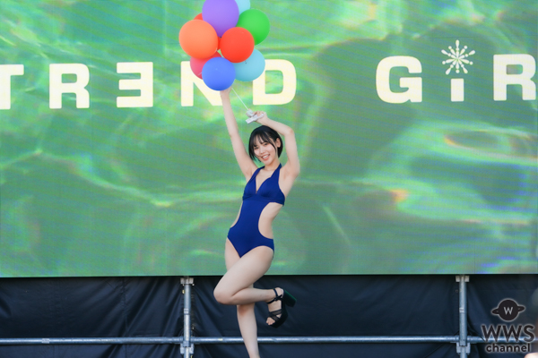 大浦真奈美、柴崎はる、碓井せりな、めぐりが夏らしい爽やかな水着姿でランウェイに登場！＜TREND GIRLS 撮影会 2024＞