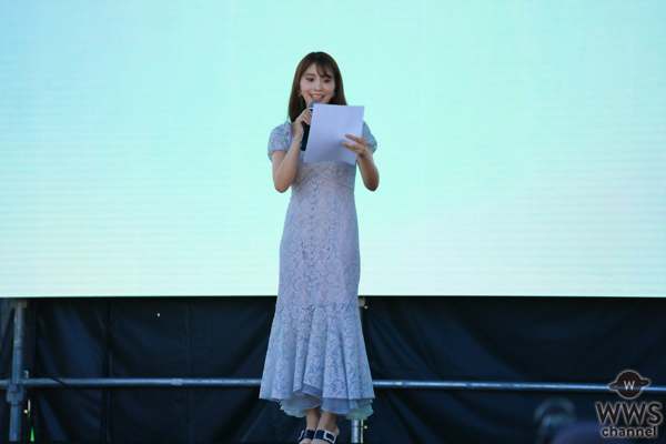 初日MCに人気グラドル・森咲智美が登場！〈TREND GIRLS 撮影会 2024〉