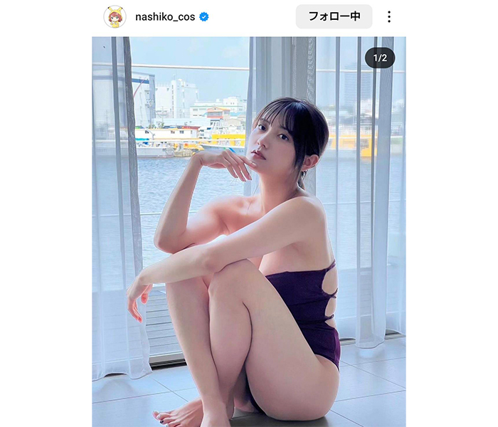 桃月なしこ、セクシー大人の変形水着姿でファンを魅了！！