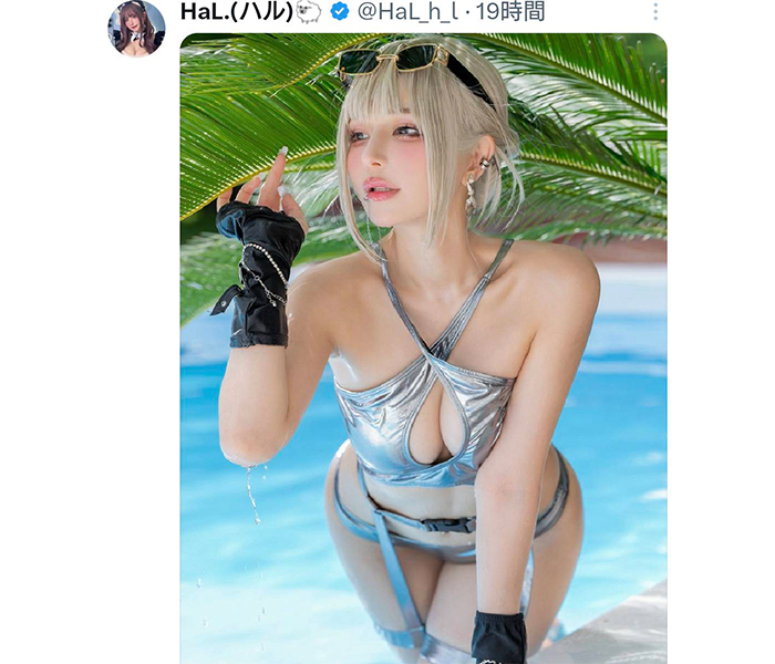 HaL.(ハル)、クール＆セクシーなビキニ衣装でファン魅了！