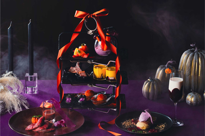 ウェスティンホテル仙台　東北産の食材を、艶やかなハロウィンカラーで　期間限定「Halloween High Tea(ハロウィン ハイティー)」発売