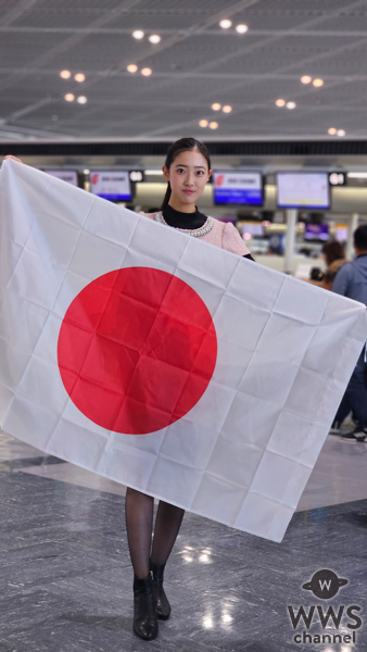 【動画】現役女子高生・日本代表・HANNAさん、鮮やかなピンクのワンピースで登場！韓国へ飛び立つ直前に大会への意気込み語る！＜FACE of JAPAN＞