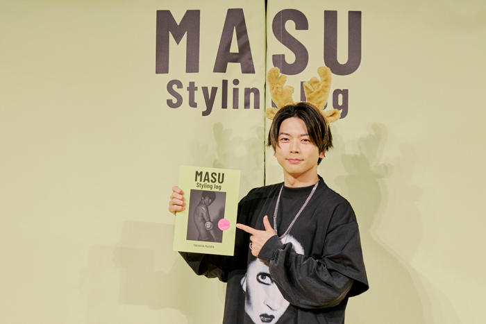 増田貴久（NEWS）初の書籍 『MASU Styling log』 発売記念記者会見オフィシャルレポート