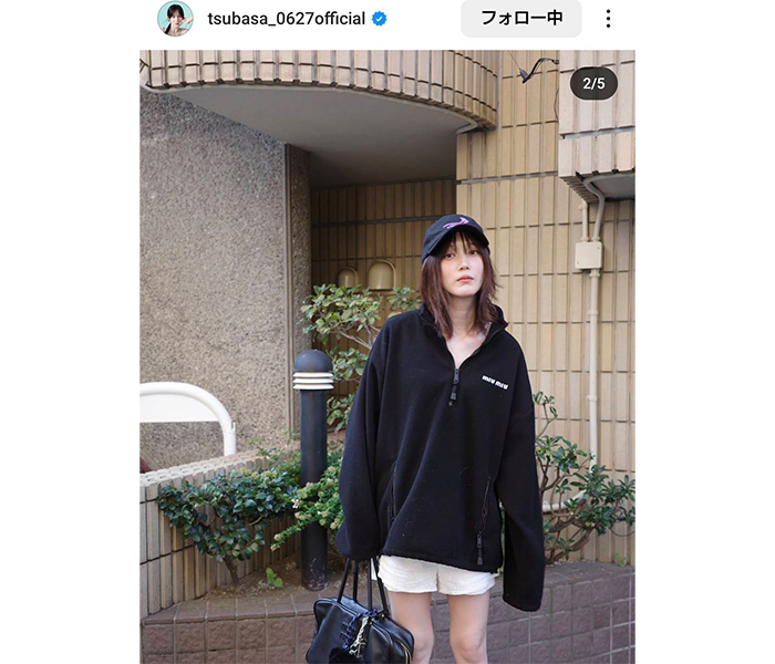 本田翼、ボーイッシュコーデからチラリ色白美脚披露！