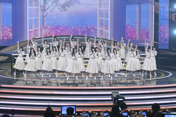 【紅白リハ】乃木坂46、今年を表す漢字は感謝の「感」！3代目キャプテン梅澤美波が語る