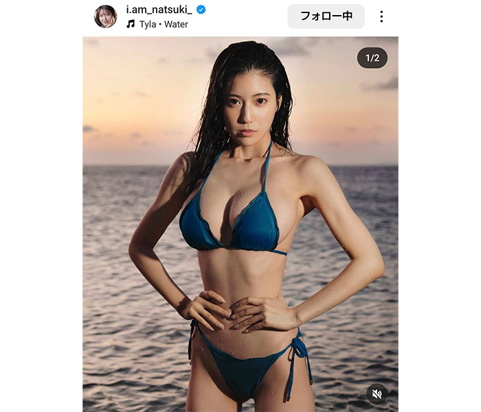 阿部なつき、AI劣らずボン・キュッ・ボンの美スタイルに釘付け！