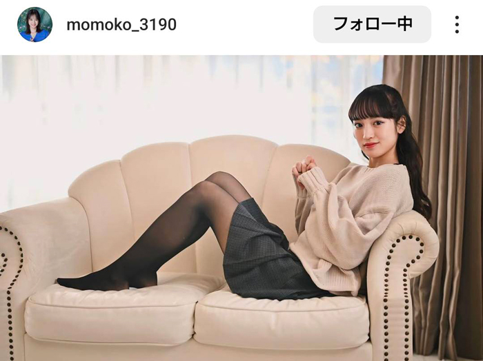 元コーキング女子・高橋桃子、スラリ美脚あらわなタイツ姿でのオフショットに反響！