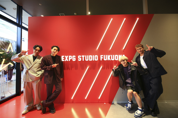 EXPG STUDIO　福岡校移転オープン記念イベントにEXILE TETSUYA、小森隼、中務裕太、 浦川翔平が登場！