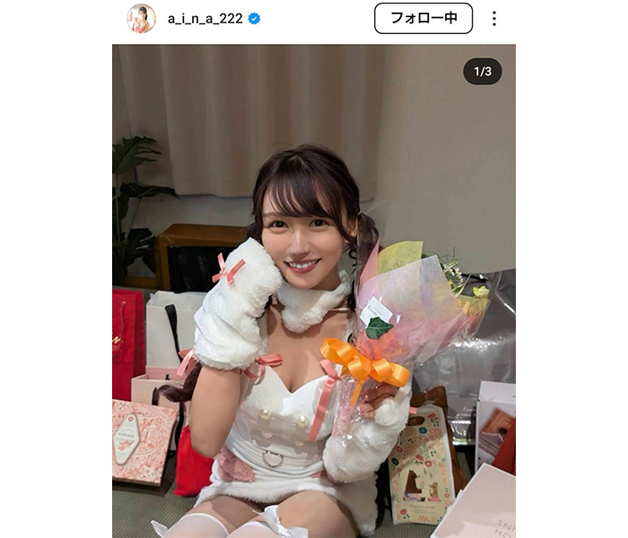 橘和奈、ミニ丈からチラ見せ美肌がなまめかしいキュート衣装にファン感激！