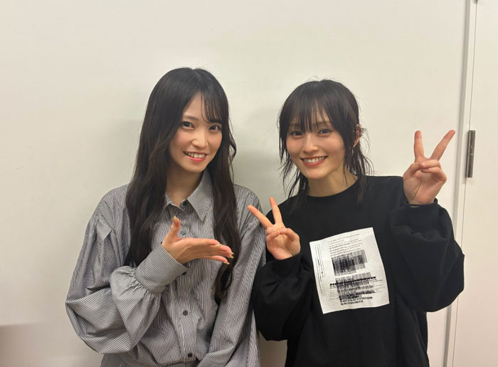 SKE48・入内嶋 涼、山本彩との2ショット公開！