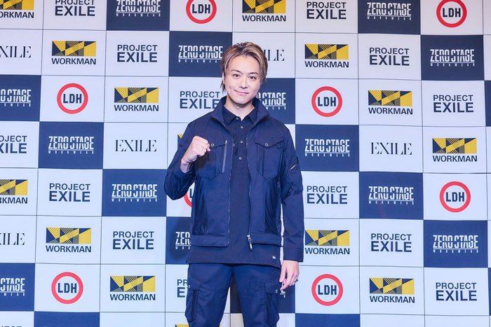 EXILE TAKAHIRO　EXILE×ワークマン 新ブランド「ZERO-STAGE」発表イベントに登壇！【オフィシャルレポート】