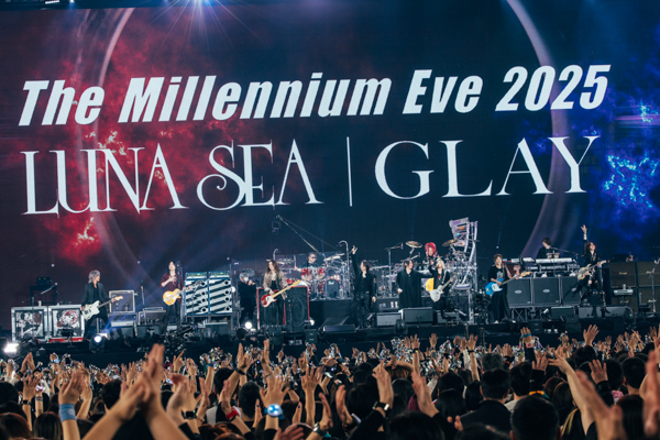 【ライブレポート】25年の時を経て東京ドームで伝説の一夜が蘇る！LUNA SEA×GLAY夢の対バンが開催！＜The Millennium Eve 2025＞