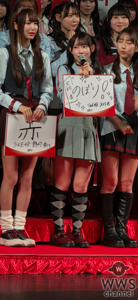 【動画】AKB48・千葉恵里、SKE48・熊崎晴香、NMB48・塩月希依音が華やかなアイドル衣装で勢揃い＜UP-T新CM発表会見＞