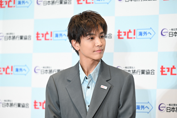 岩田剛典がJATA海外旅行アンバサダーに就任！母念願のパリ旅行をかなえる、感動の親孝行エピソードを披露！