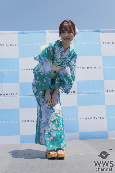 【写真特集】河北彩伽、圧倒的なオーラでファンを魅了！緑の浴衣姿で撮影会に登場＜TREND GIRLS撮影会2025＞