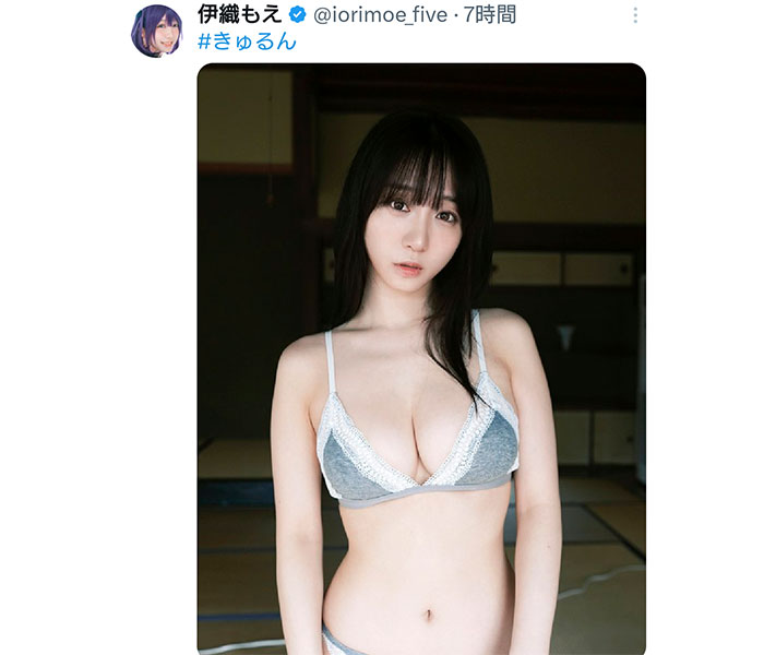 伊織もえ、色白美肌あらわなランジェリーStyleにファン歓喜！