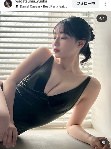 我妻ゆりか、流線美あらわな豪華グラビアカット公開