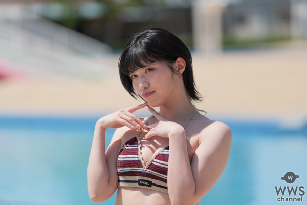 【写真特集】石原希望、透明感あふれる！キュートでセクシーなボーダービキニで撮影会に登場！＜TREND GIRLS撮影会2025＞