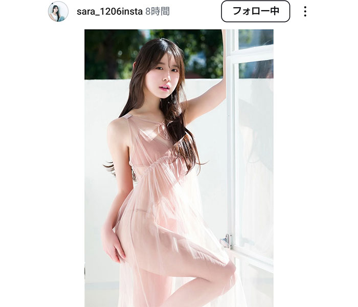 大瀧沙羅、透け衣装で透明感あふれるSHOT公開！