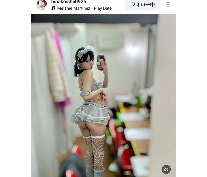 「ひなちゃんめちゃ可愛い」石井ひなこ、美スタイル際立つ白コーデにファン釘付け