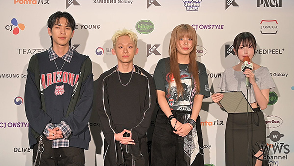 【動画】SIKKOO、マイブームや日本文化に影響を受けたことなどを語る！インタビュアーは宮内凛！＜KCON JAPAN 2025＞