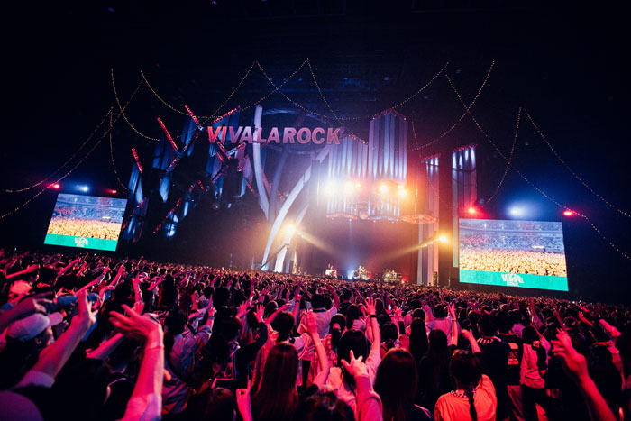 『VIVA LA ROCK 2025』巨大音楽フェス開催４日間の模様を２夜連続合計10時間で独占放送決定！