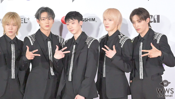 P1Harmonyが洗練されたラグジュアリーなブラックスーツで登場！＜KCON JAPAN 2025＞