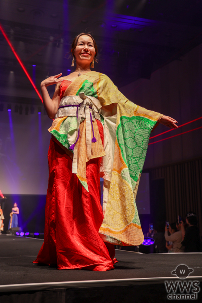 【写真特集】菅田れもん、蓮美らが美しすぎる着物姿でランウェイをウォーキング！＜TOKYO CROSSROADS 2025＞
