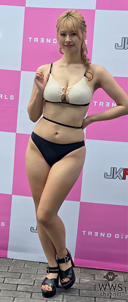 【動画】清宮仁愛、美ボディ際立つシンプル水着でTREND GIRLS撮影会 2025の盛り上がりを語る！