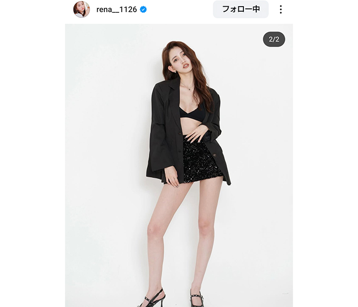 黒木麗奈、9頭身ボディいかしたセットアップコーデにファン悶絶！