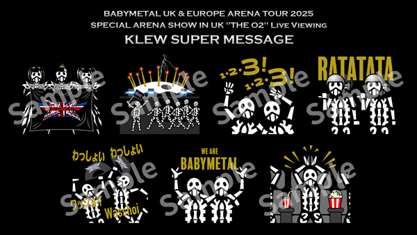 BABYMETALのライブ・ビューイング体験がKLEWで進化！ロンドンからの特別コンテンツと共に、上映前から全国のファンと熱狂を共有