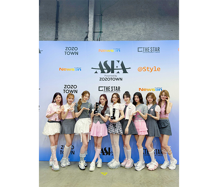 NiziU、『ASEA 2025（ASIA STAR ENTERTAINER AWARDS 2025 presented by ZOZOTOWN）』にて2冠達成！！
