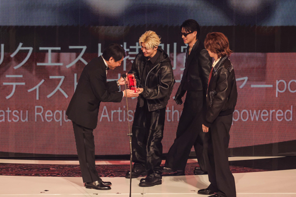 Number_i、「MUSIC AWARDS JAPAN 2025」で「リクエスト特別賞　推し活リクエスト・アーティスト・オブ・ザ・イヤー powered by USEN」を受賞