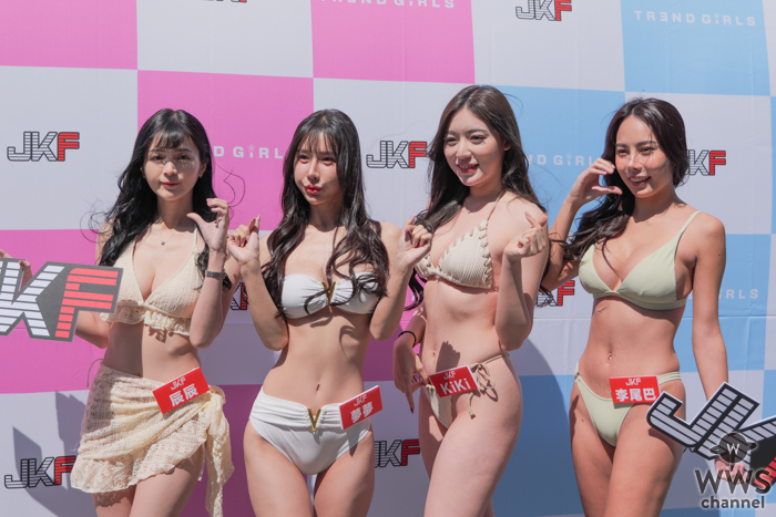 【写真特集】KiKi、辰辰、夢夢、李尾巴がセクシーな水着姿で撮影会に登場！＜TREND GIRLS撮影会2025＞