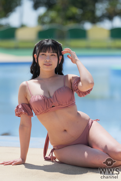 【写真特集】花柳杏奈、谷間ザックリ！キュートでセクシーな水着姿で撮影会に登場！＜TREND GIRLS撮影会2025＞