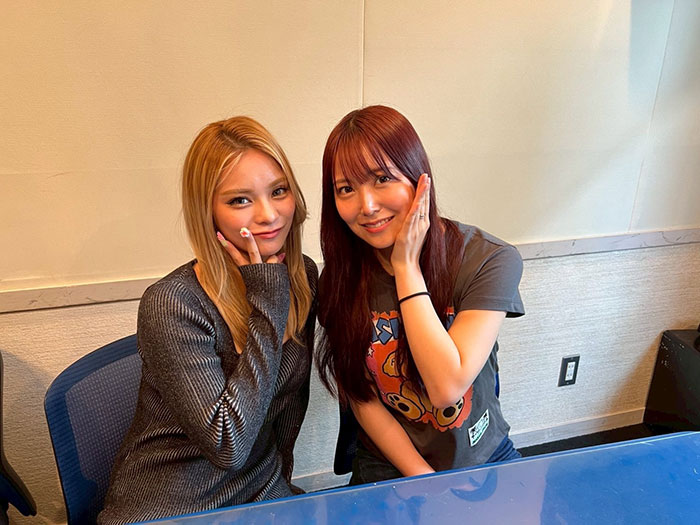 nutsモデル・まぁみ、白間美瑠と奇跡の美女2ショット！