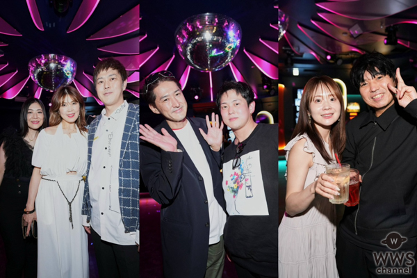 ヘラヘラ三銃士DJまりなも熱烈DJ！あの韓流俳優も来店。六本木「New Lex Tokyo」華やかグランドオープンリポート