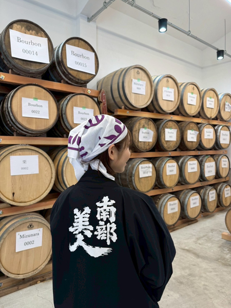 日本一梅酒が似合う梅酒美人『萌名』が岩手県にある南部美人のエンタメ酒蔵を訪問した。『萌名』プロジェクト始動で7月に発売か！？