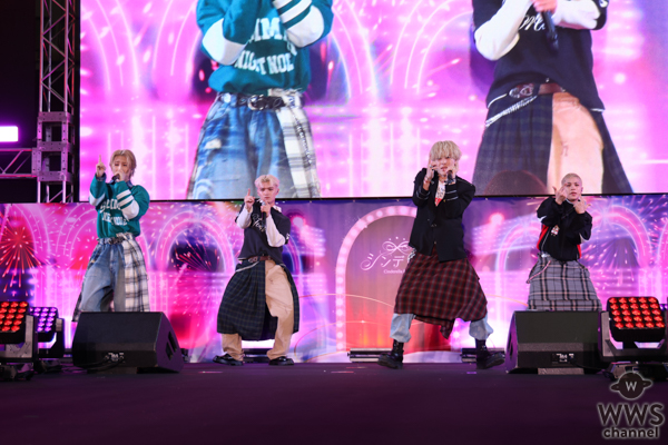 WOLF HOWL HARMONY、SNSで話題沸騰の「爆音」を熱唱！＜シンデレラフェス2025＞