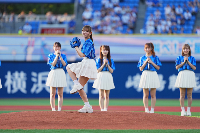 ＝LOVE、横浜DeNAベイスターズ×埼玉西武ライオンズ戦にてパフォーマンスを披露！