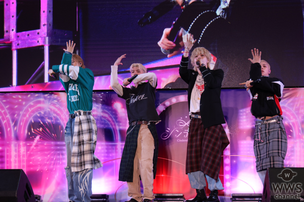 WOLF HOWL HARMONY、SNSで話題沸騰の「爆音」を熱唱！＜シンデレラフェス2025＞